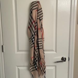 Burberry print scarf